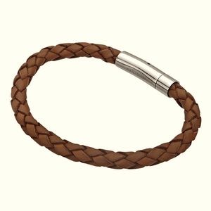 3/$25 ❤️ Brown Braided Leather Bracelet